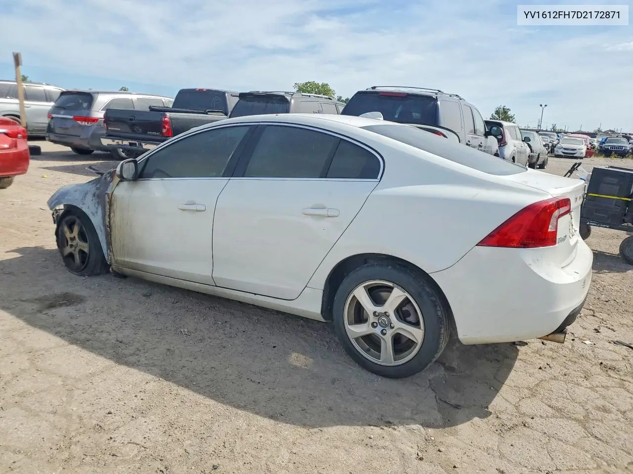 2013 VOLVO S60 VIN YV1612FH7D2172871 — фото 2