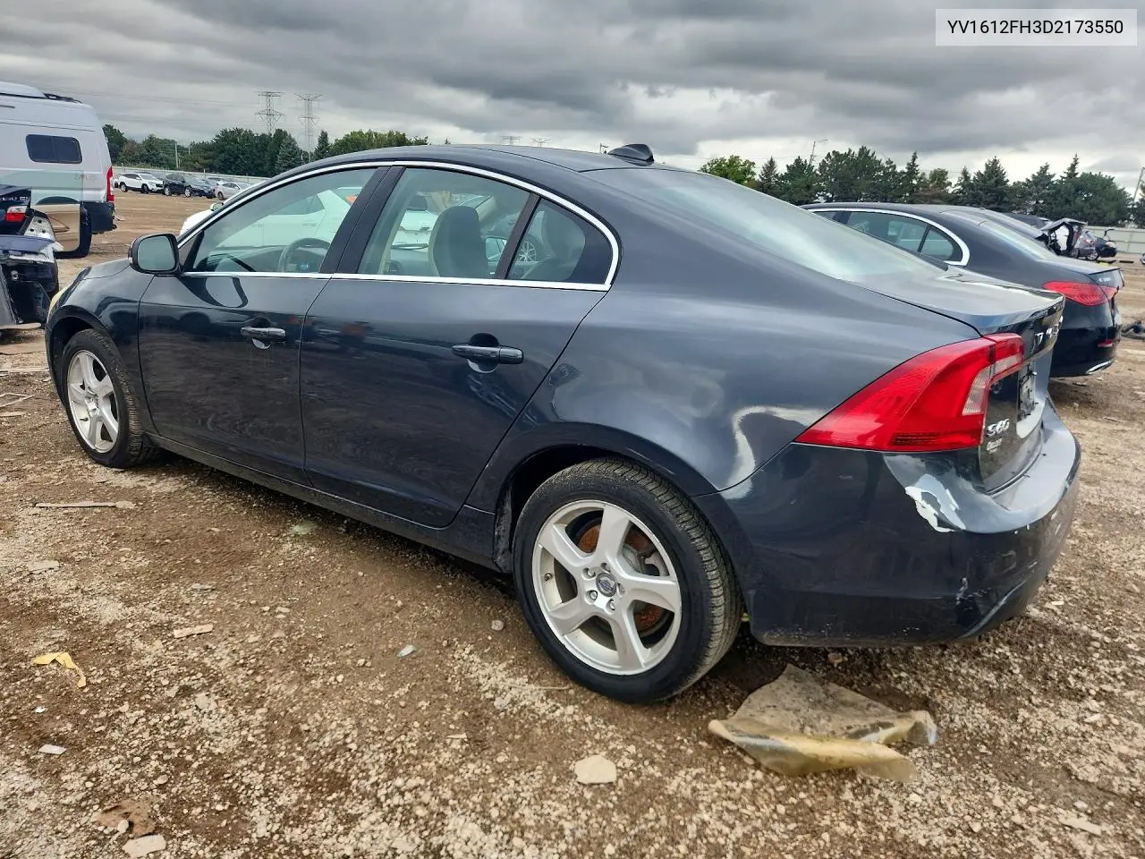 2013 VOLVO S60 VIN YV1612FH3D2173550 — фото 2