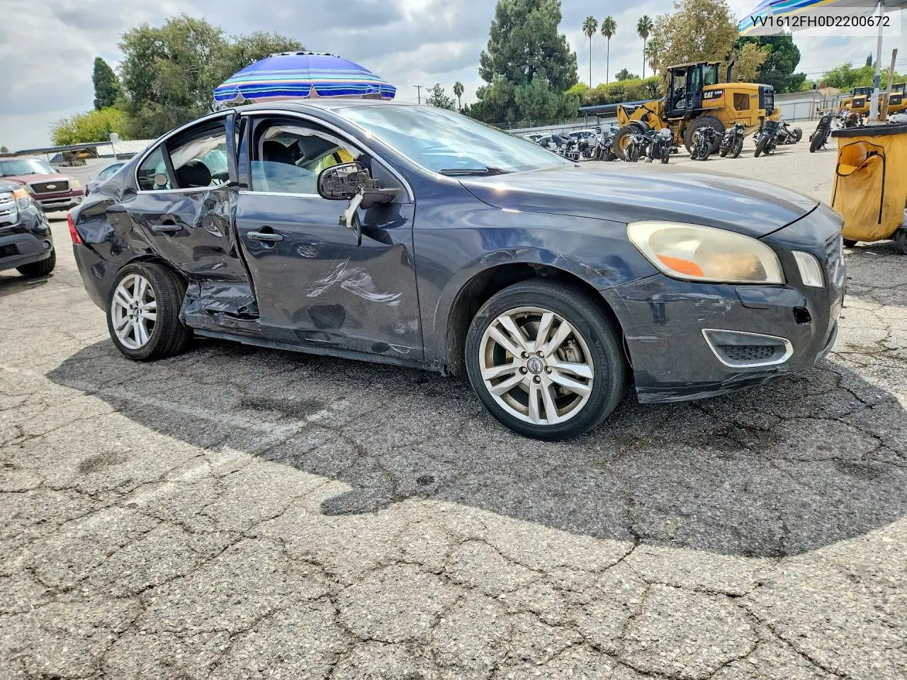2013 VOLVO S60 VIN YV1612FH0D2200672 — фото 4