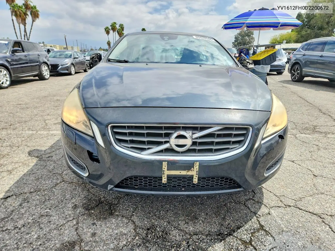 2013 VOLVO S60 VIN YV1612FH0D2200672 — фото 5