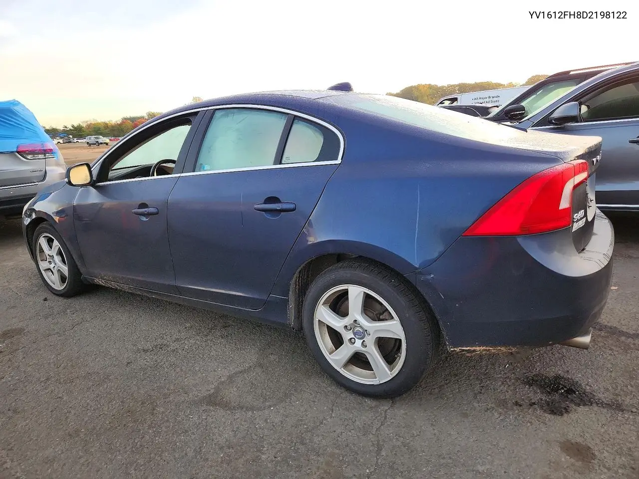 2013 VOLVO S60 VIN YV1612FH8D2198122 — фото 2