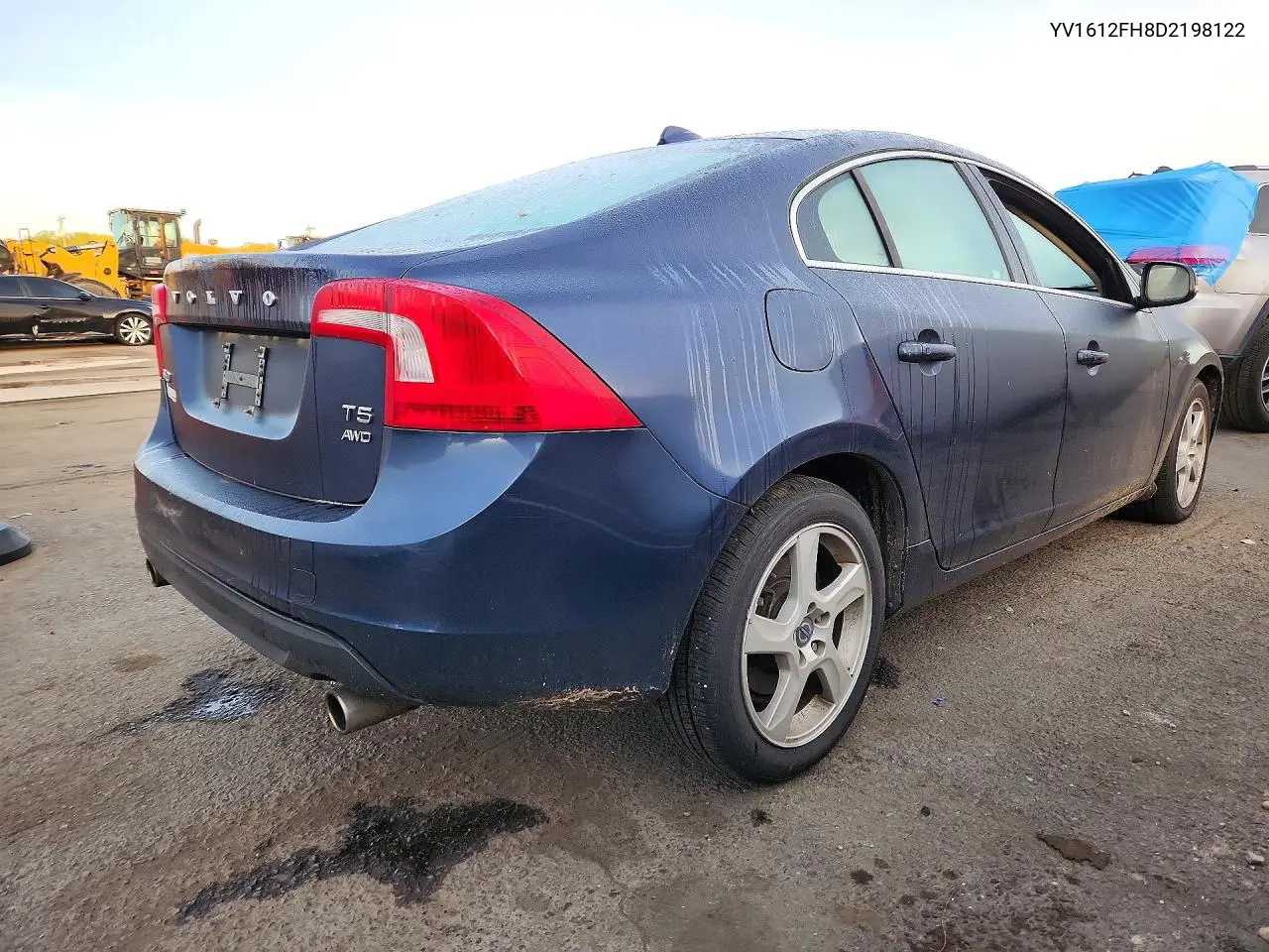 2013 VOLVO S60 VIN YV1612FH8D2198122 — фото 3