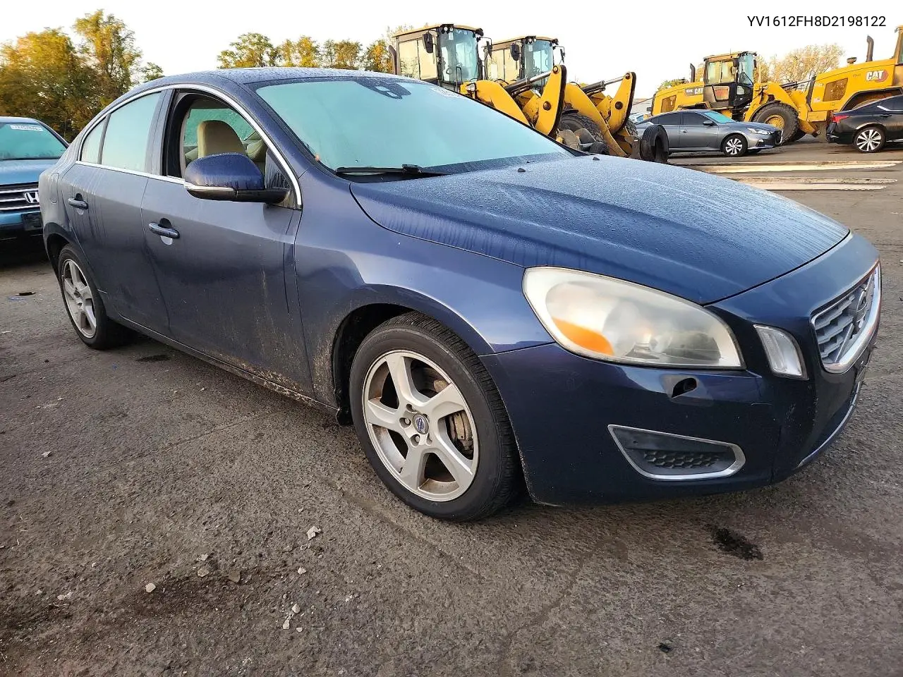 2013 VOLVO S60 VIN YV1612FH8D2198122 — фото 4