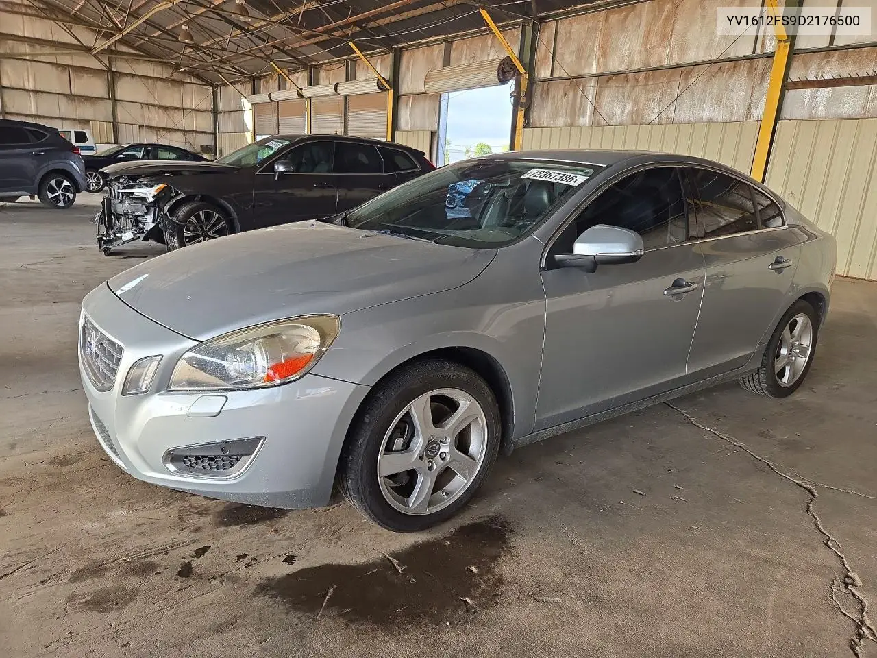 VOLVO S60 2013, VIN YV1612FS9D2176500