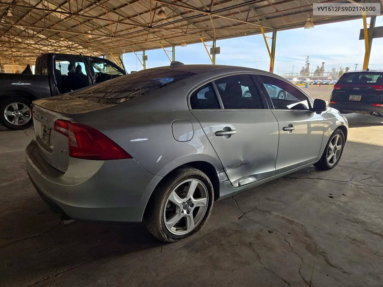 2013 VOLVO S60 VIN YV1612FS9D2176500 — фото 3