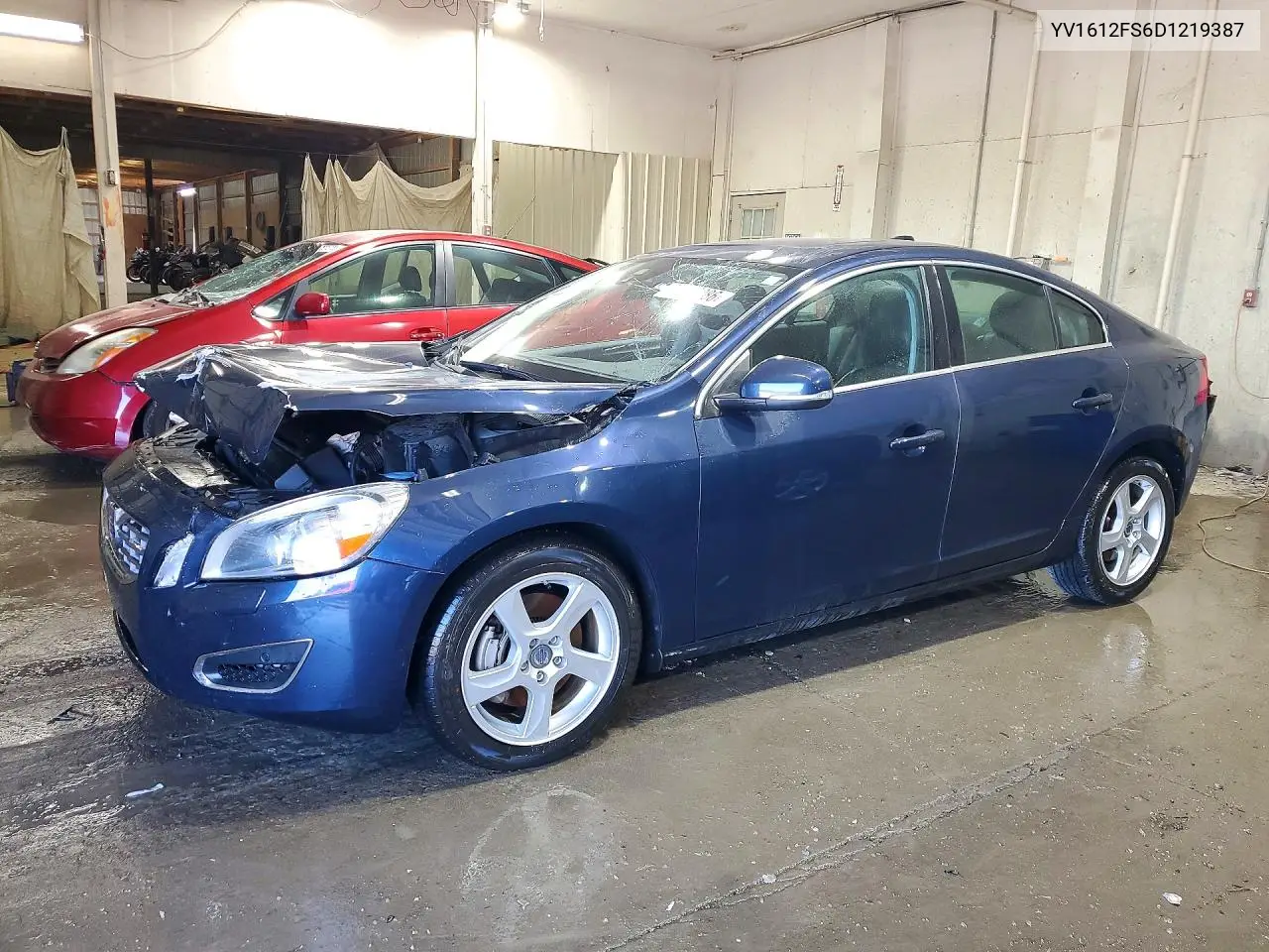 VOLVO S60 2013, VIN YV1612FS6D1219387