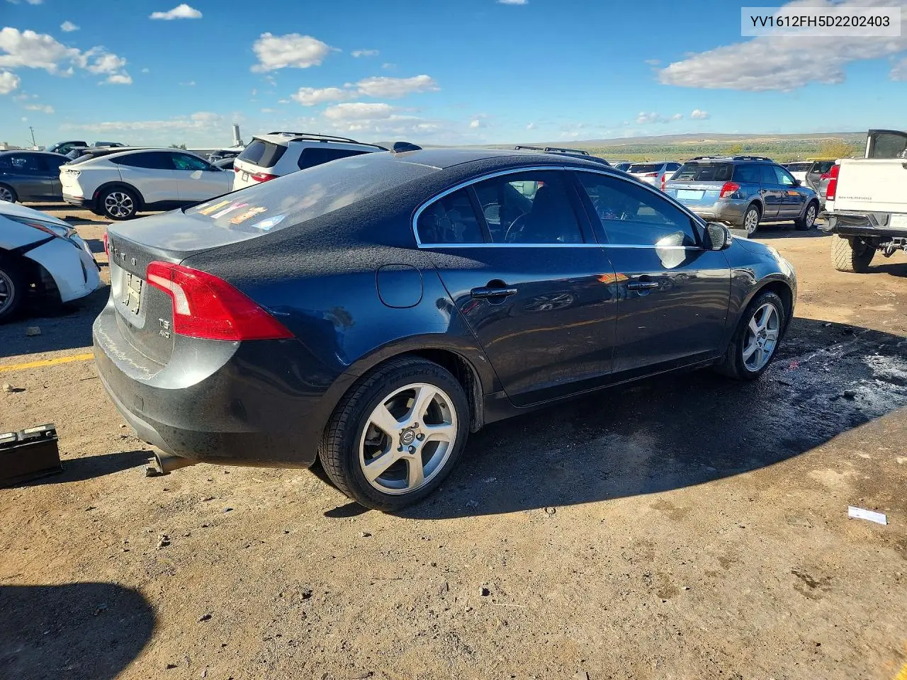 2013 VOLVO S60 VIN YV1612FH5D2202403 — фото 3