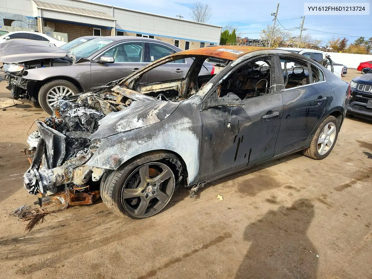 VOLVO S60 2013, VIN YV1612FH6D1213724