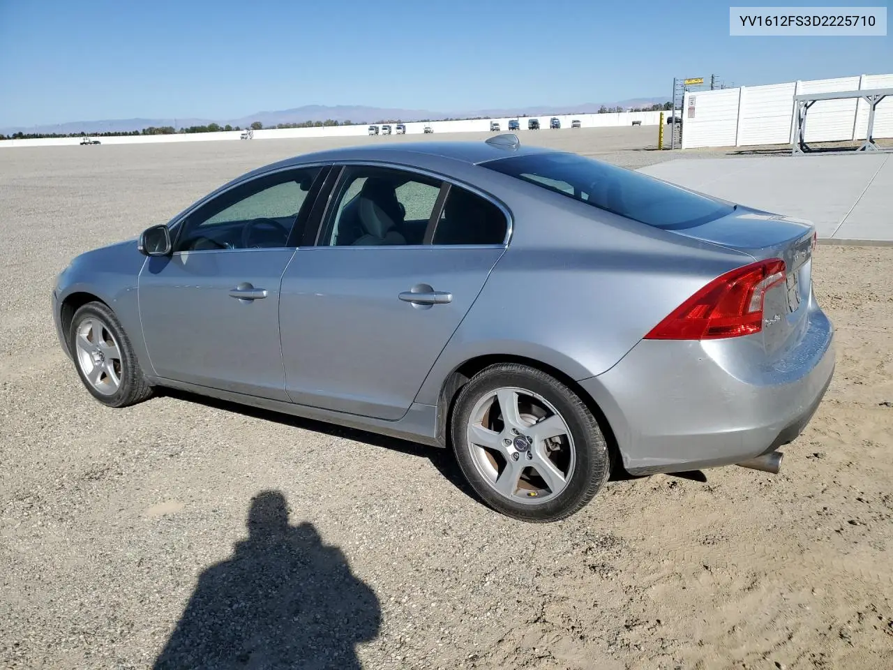 2013 VOLVO S60 VIN YV1612FS3D2225710 — фото 2
