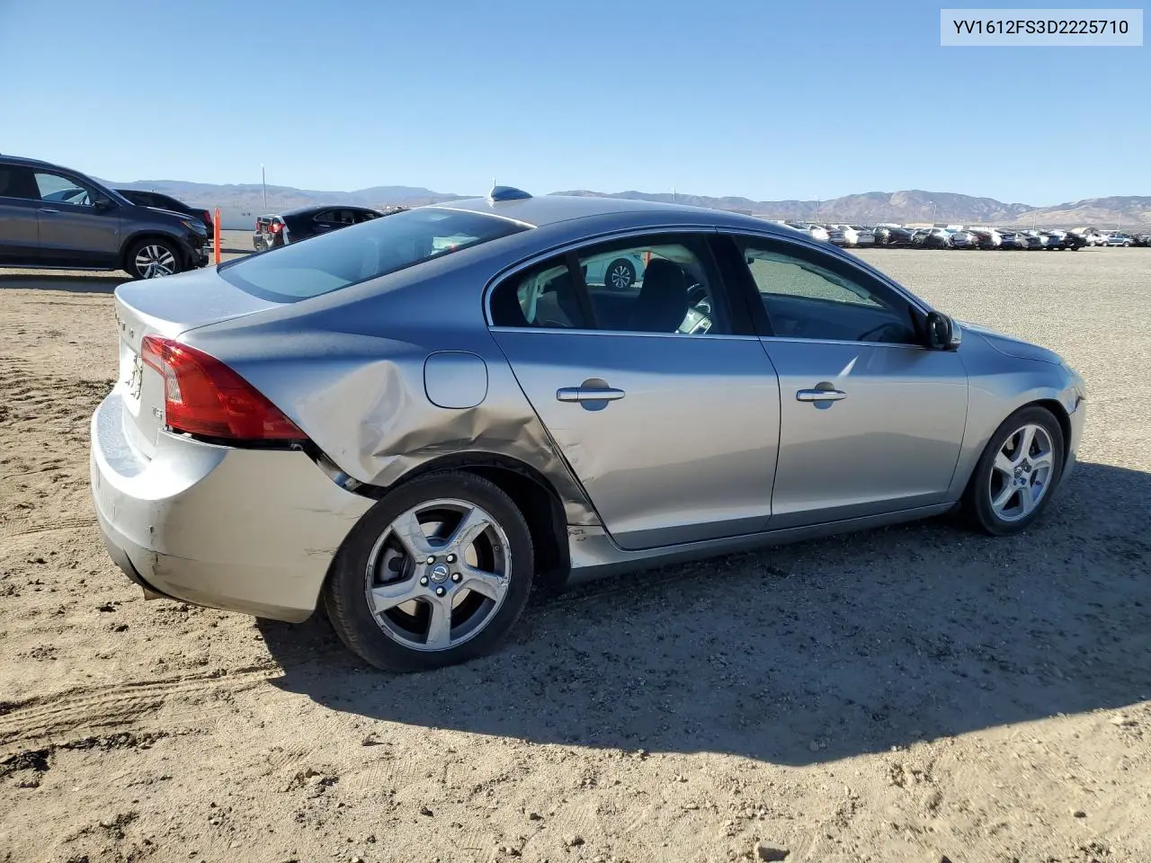2013 VOLVO S60 VIN YV1612FS3D2225710 — фото 3