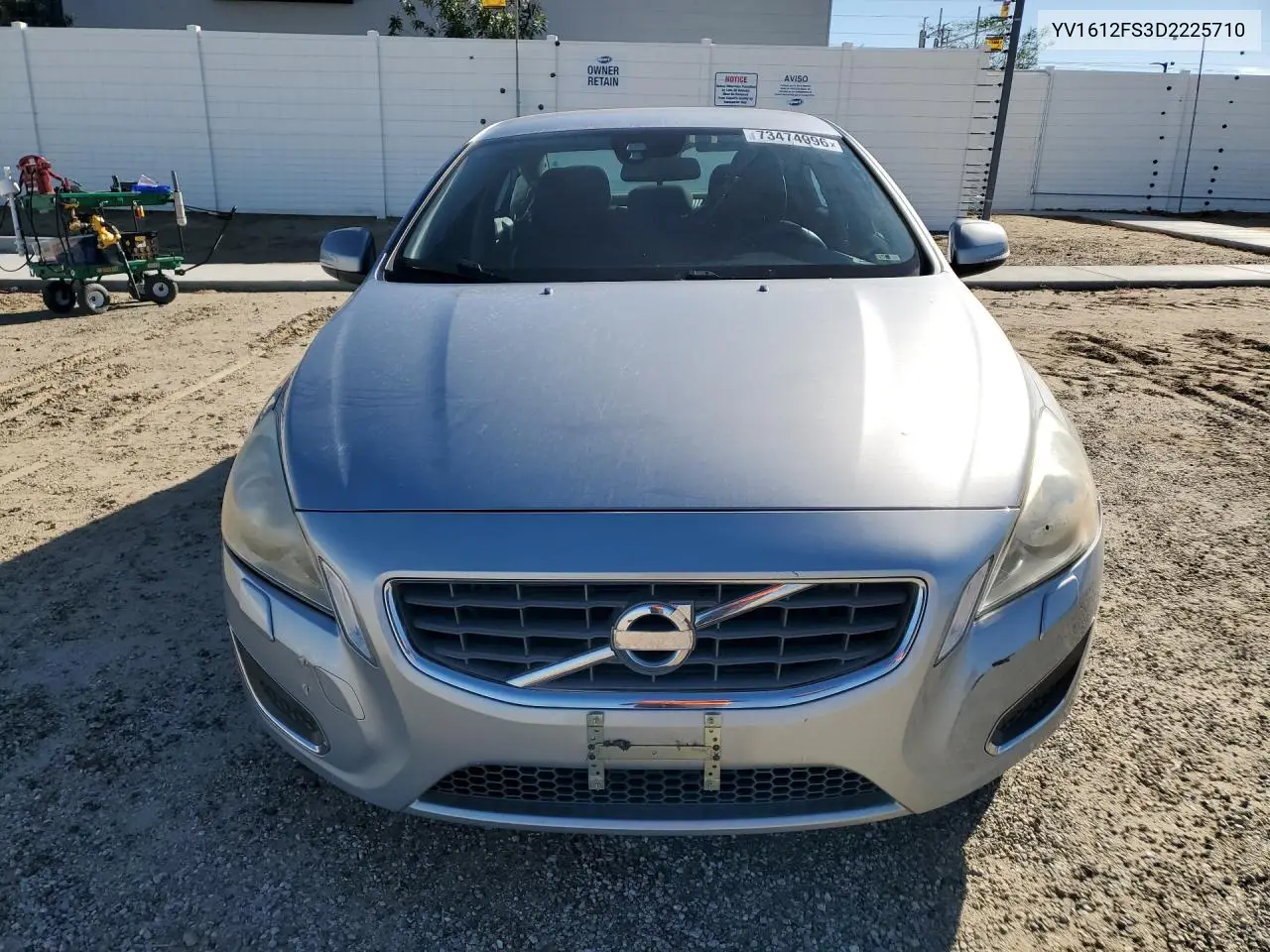 2013 VOLVO S60 VIN YV1612FS3D2225710 — фото 5