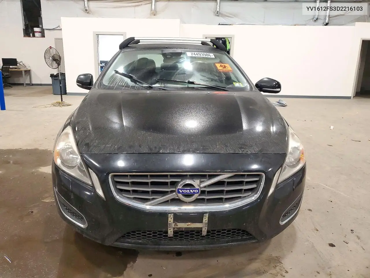 2013 VOLVO S60 VIN YV1612FS3D2216103 — фото 5