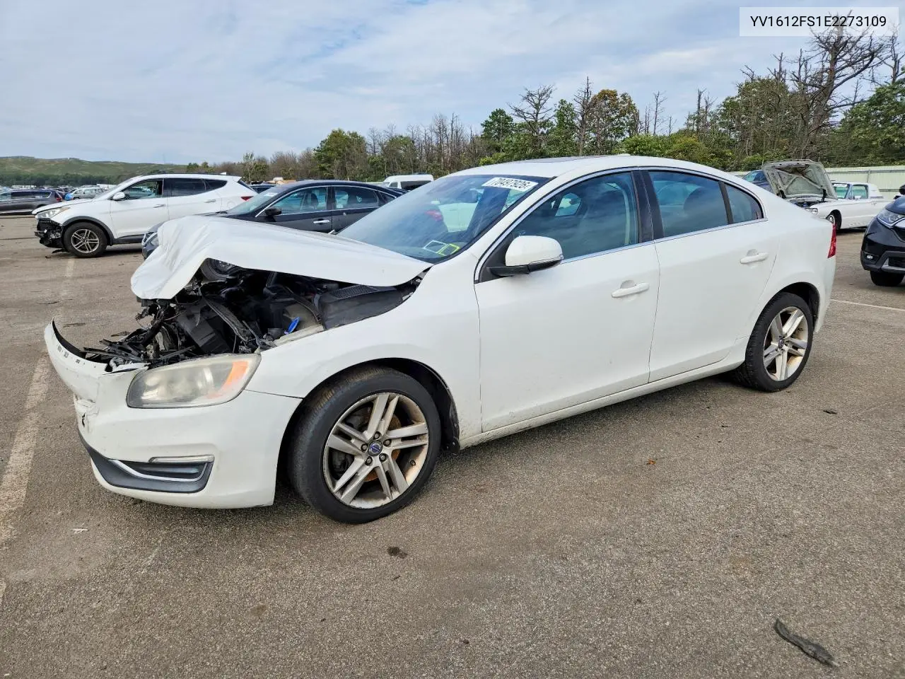 VOLVO S60 2014, VIN YV1612FS1E2273109