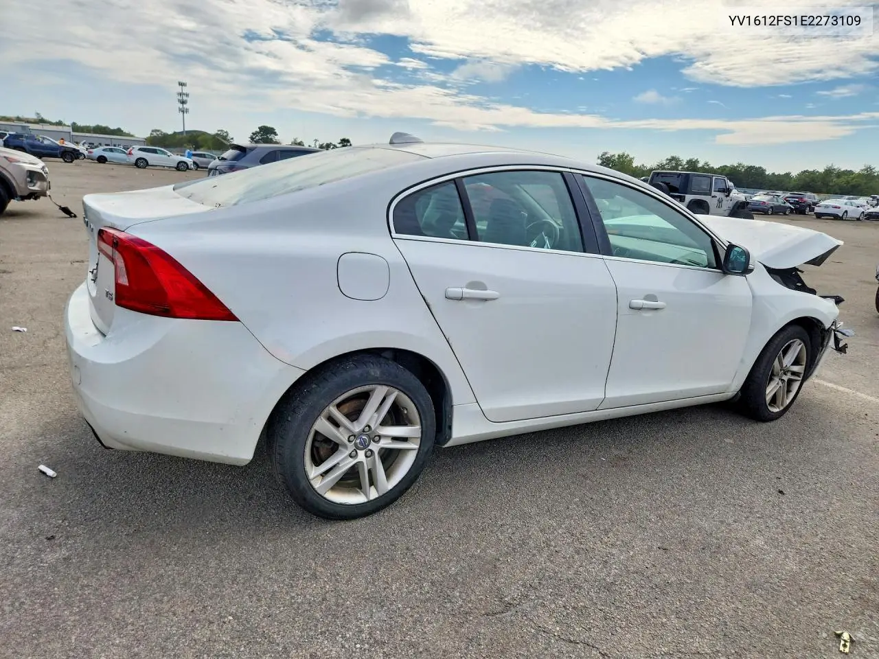 2014 VOLVO S60 VIN YV1612FS1E2273109 — фото 3