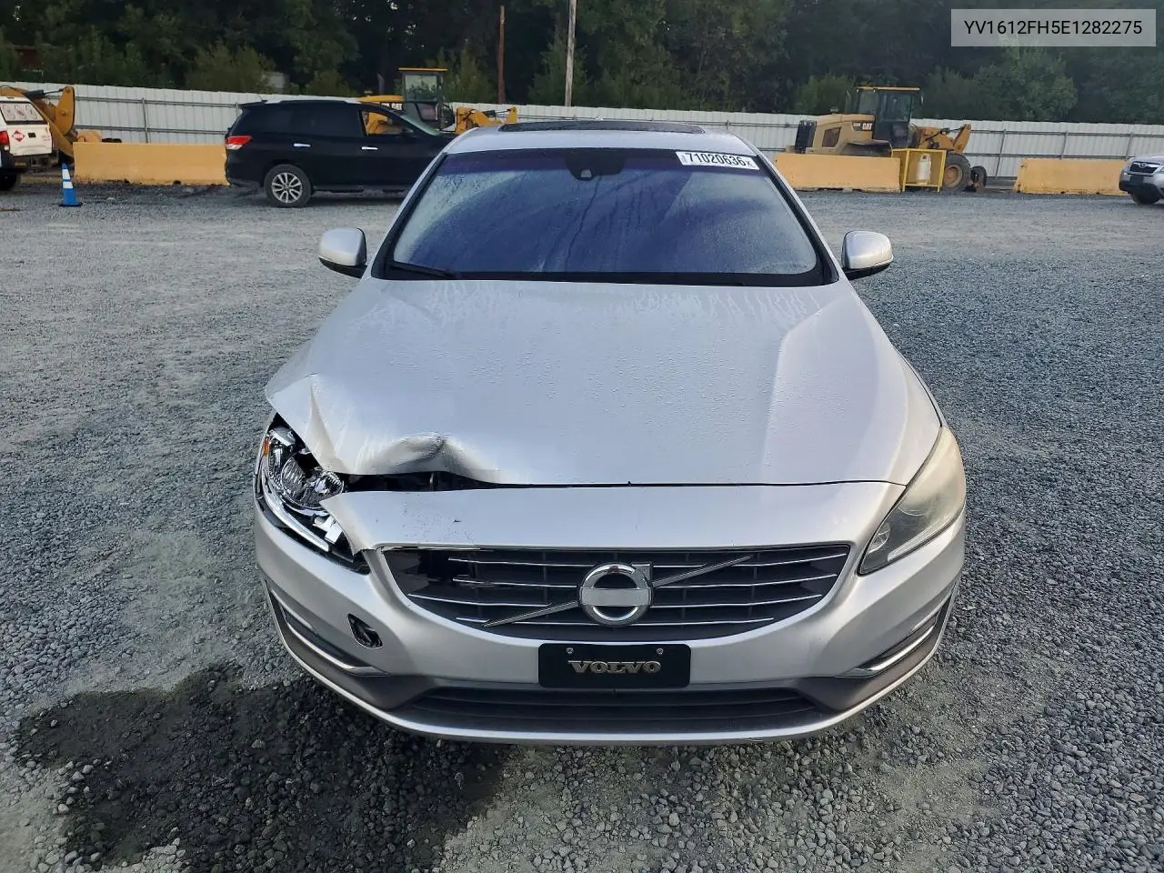 2014 VOLVO S60 VIN YV1612FH5E1282275 — фото 5