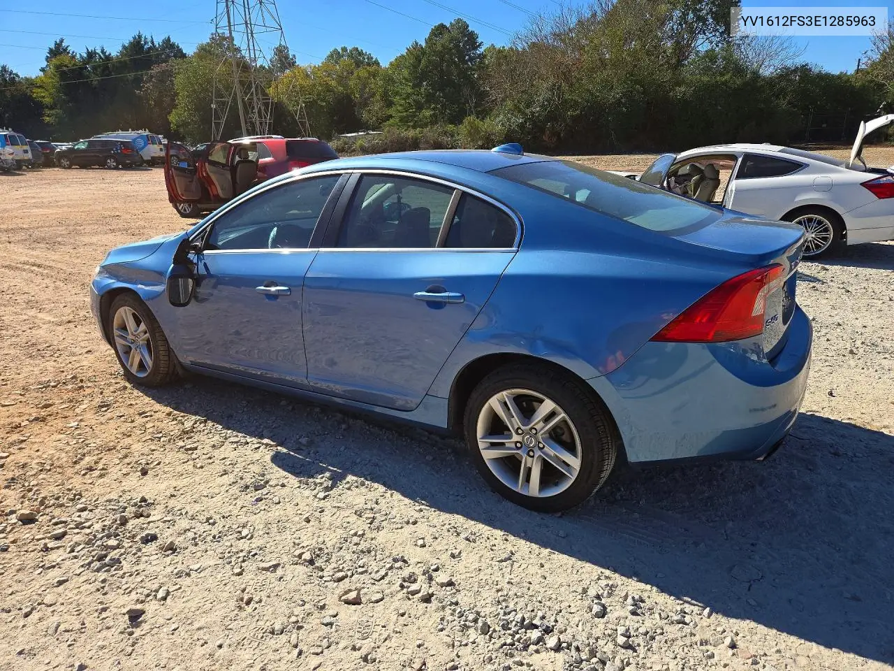 2014 VOLVO S60 VIN YV1612FS3E1285963 — фото 2