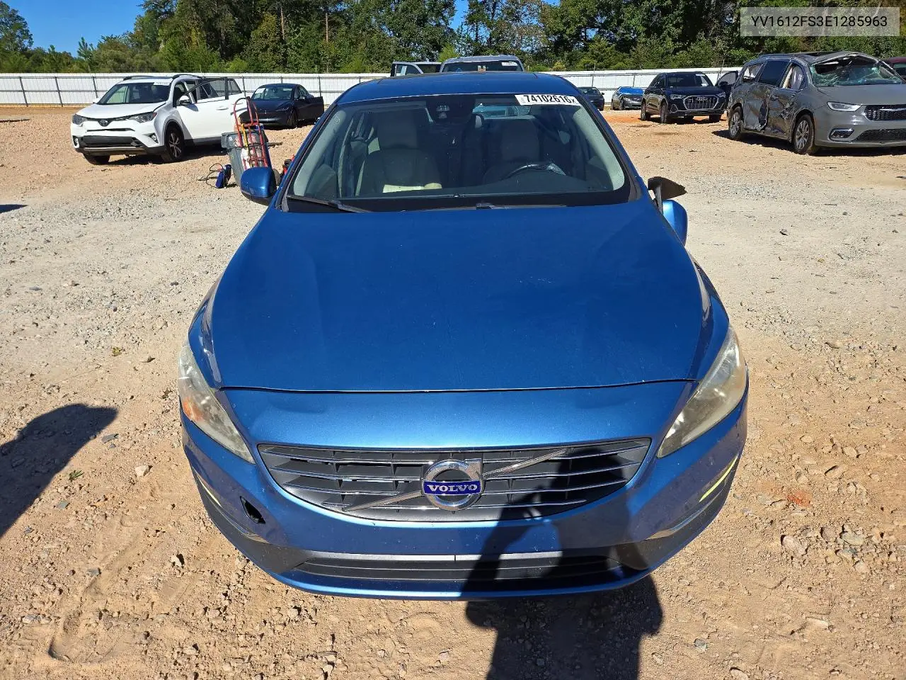 2014 VOLVO S60 VIN YV1612FS3E1285963 — фото 5