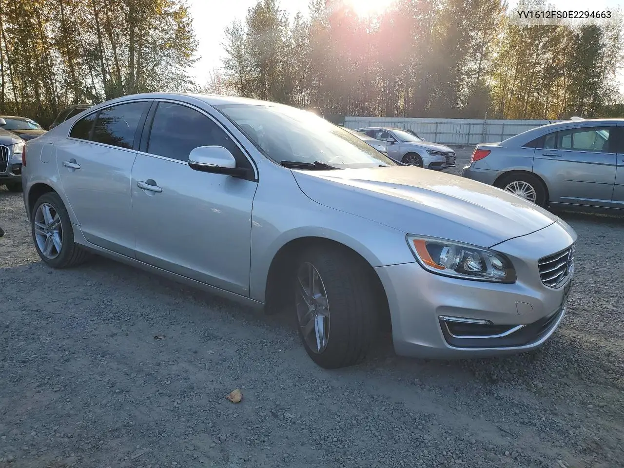 2014 VOLVO S60 VIN YV1612FS0E2294663 — фото 4
