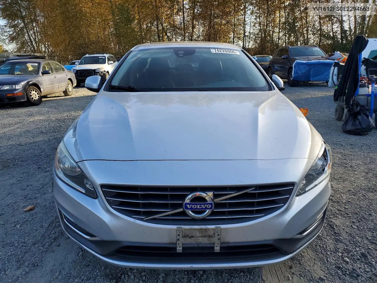 2014 VOLVO S60 VIN YV1612FS0E2294663 — фото 5