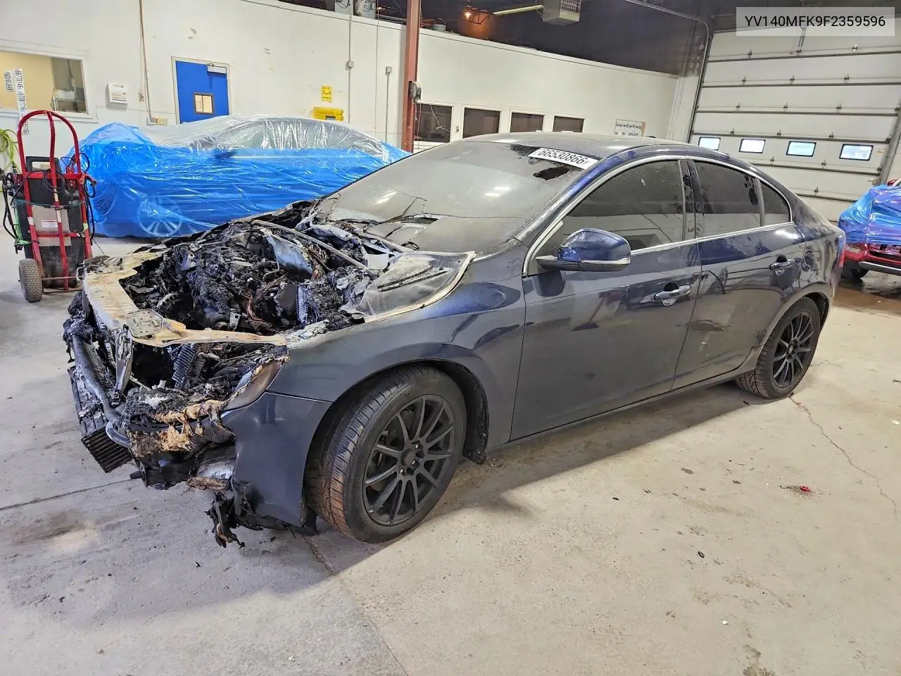 VOLVO S60 2015, VIN YV140MFK9F2359596