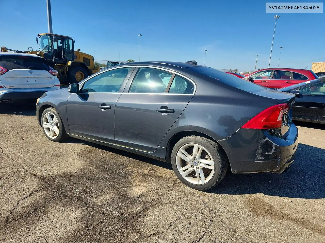 2015 VOLVO S60 VIN YV140MFK4F1345028 — фото 2