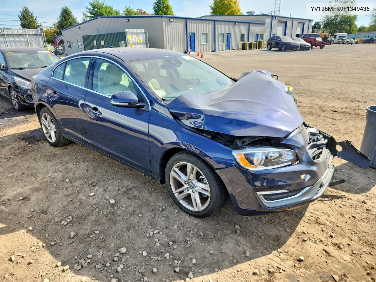 2015 VOLVO S60 VIN YV126MFK9F1349436 — фото 4