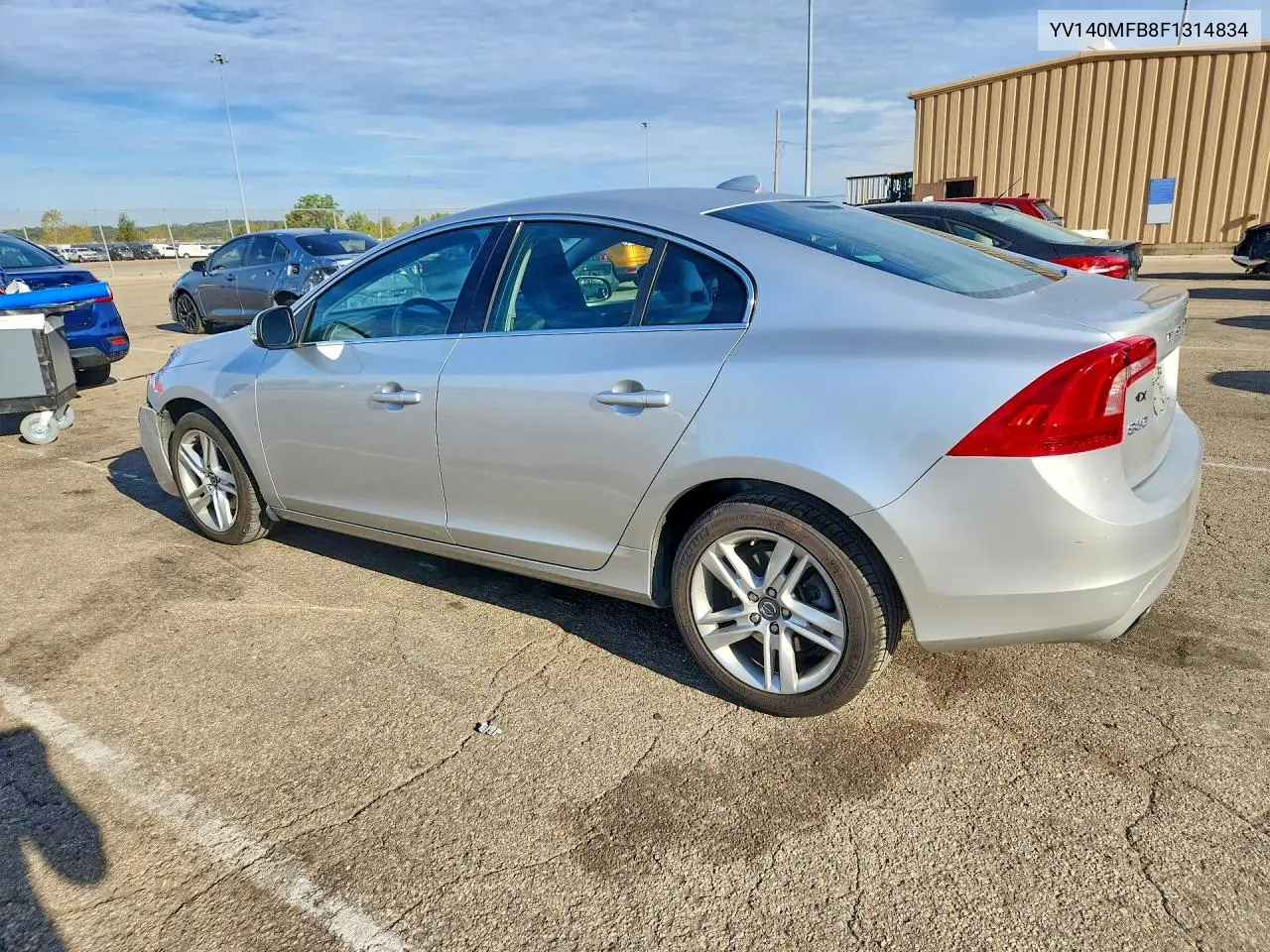 2015 VOLVO S60 VIN YV140MFB8F1314834 — фото 2