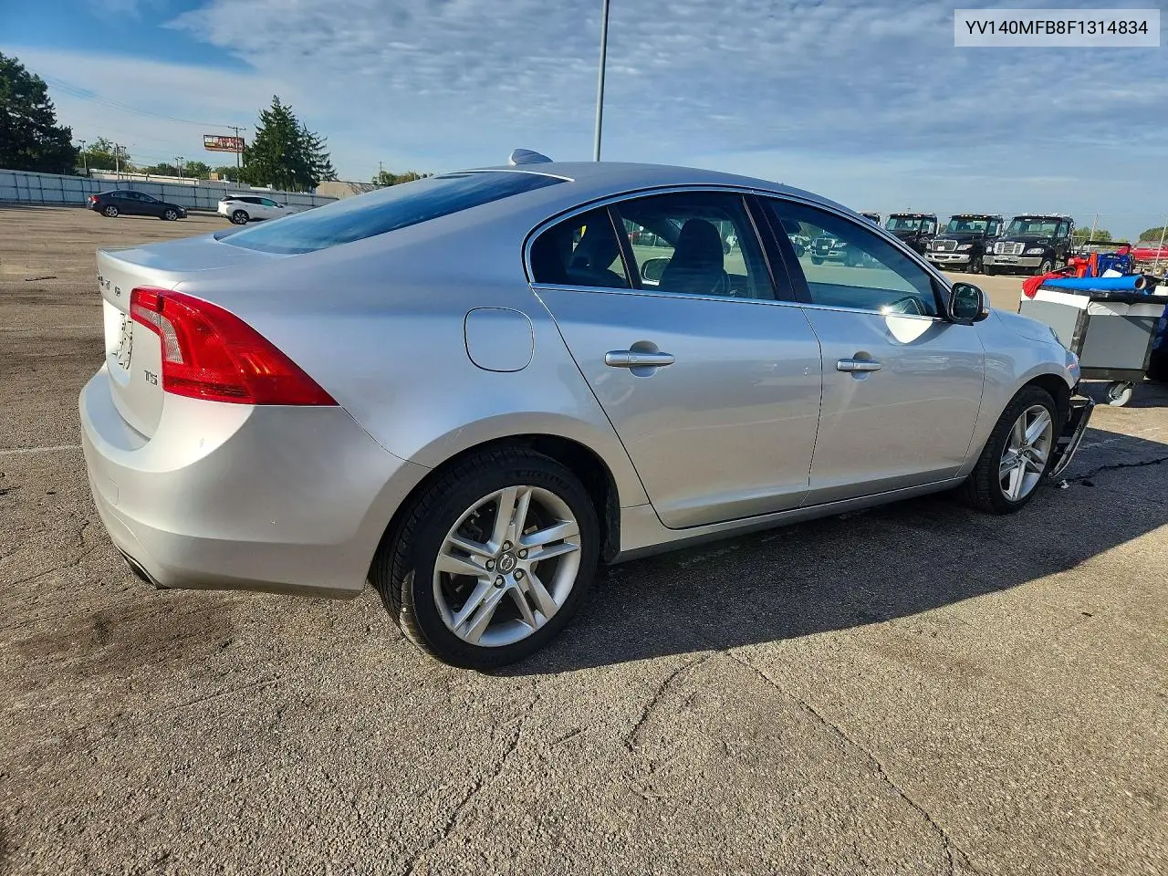 2015 VOLVO S60 VIN YV140MFB8F1314834 — фото 3