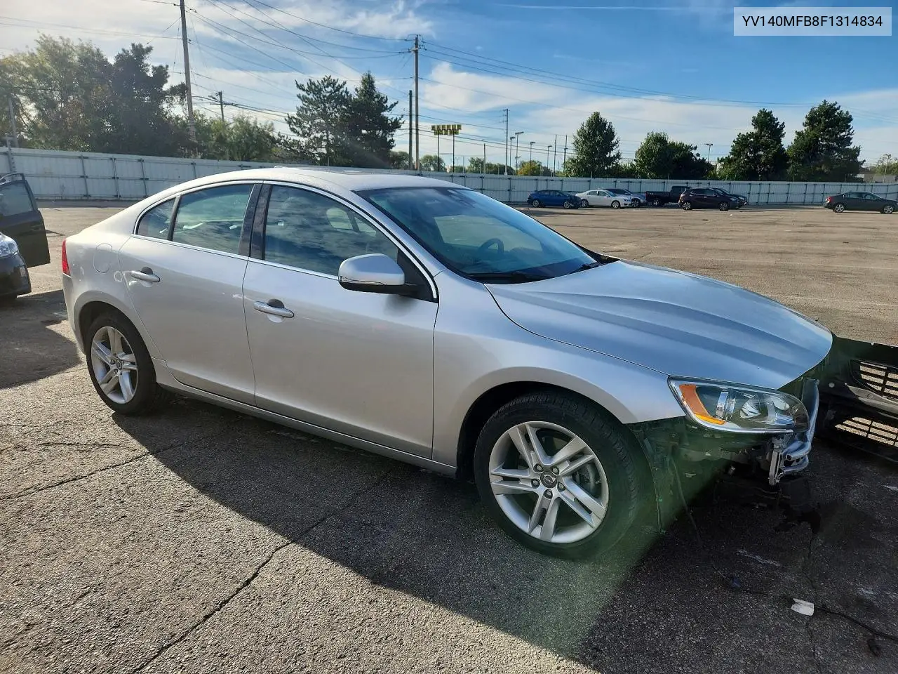2015 VOLVO S60 VIN YV140MFB8F1314834 — фото 4