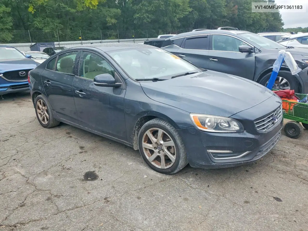 2015 VOLVO S60 VIN YV140MFJ9F1361183 — фото 4