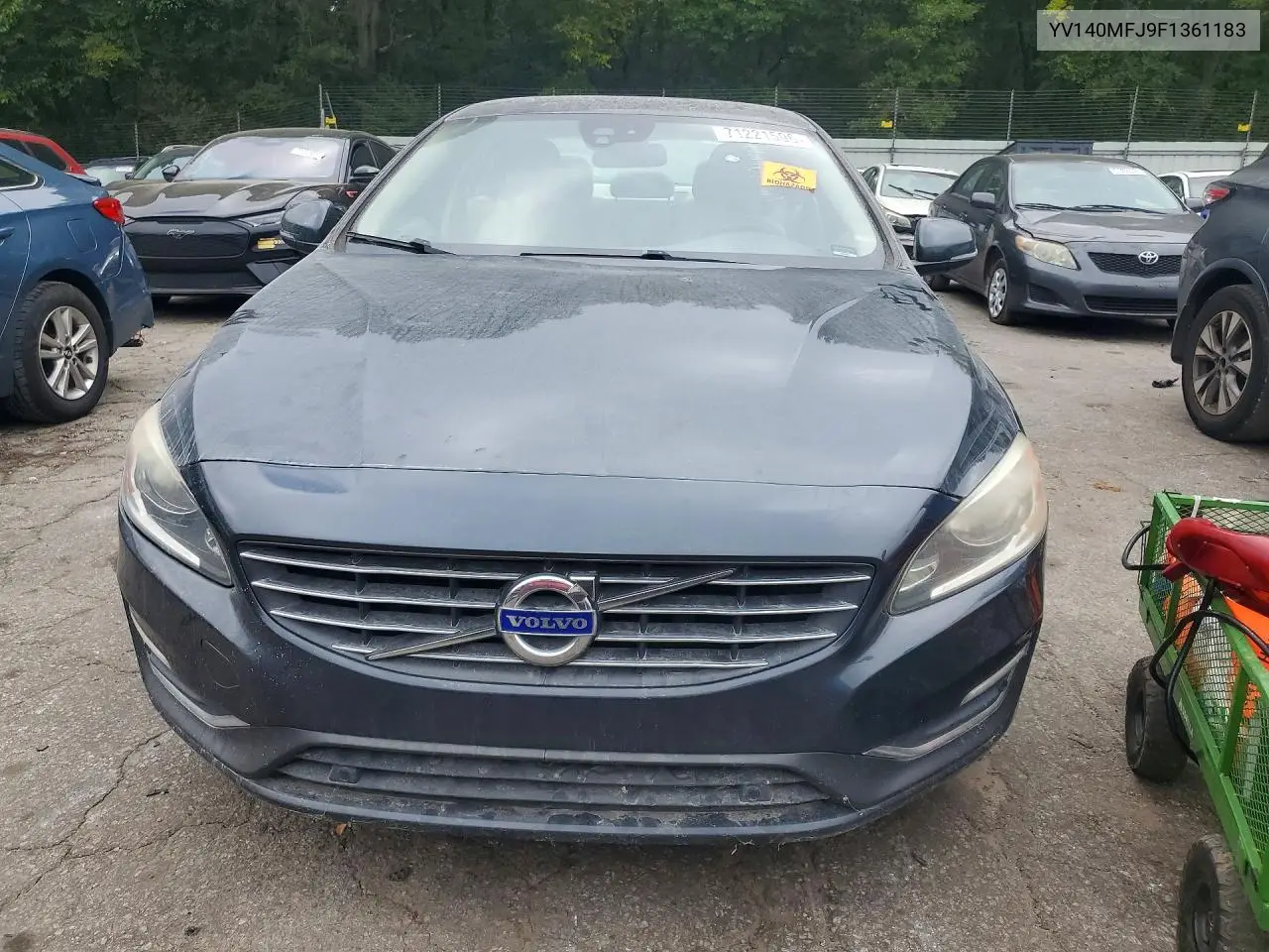 2015 VOLVO S60 VIN YV140MFJ9F1361183 — фото 5