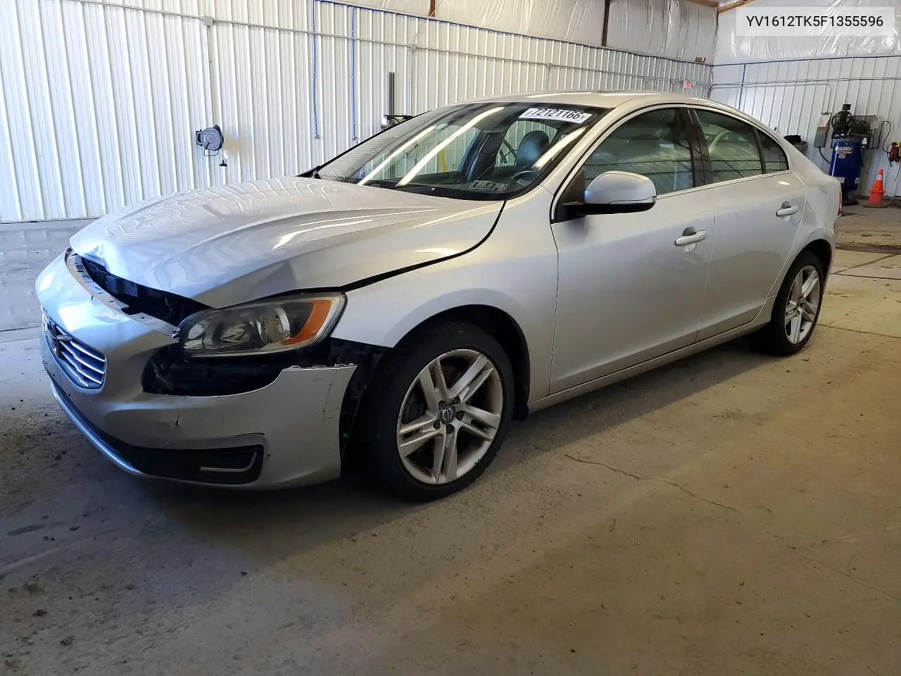 VOLVO S60 2015, VIN YV1612TK5F1355596