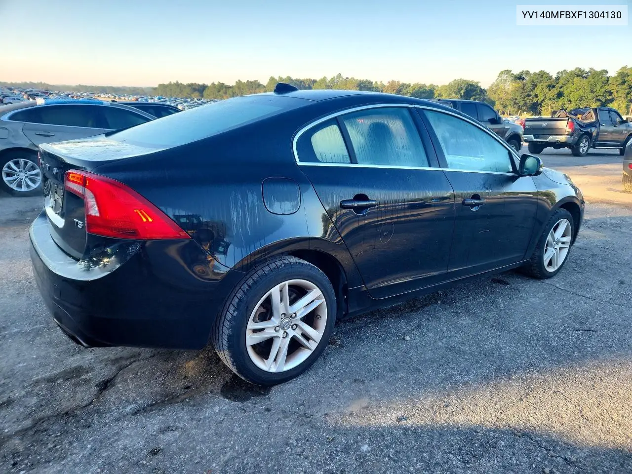 2015 VOLVO S60 VIN YV140MFBXF1304130 — фото 3
