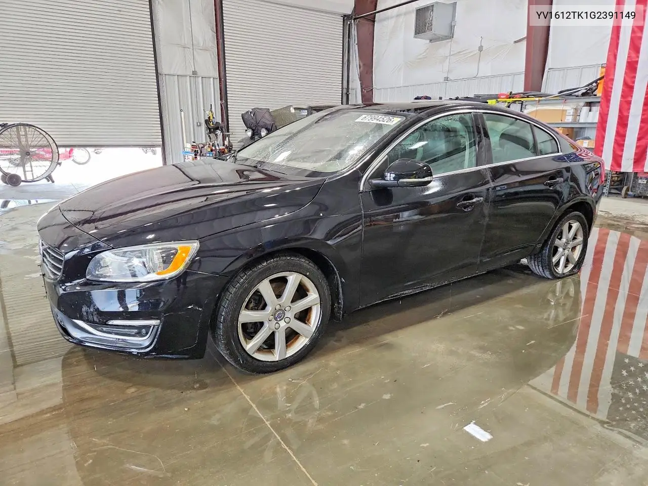 VOLVO S60 2016, VIN YV1612TK1G2391149