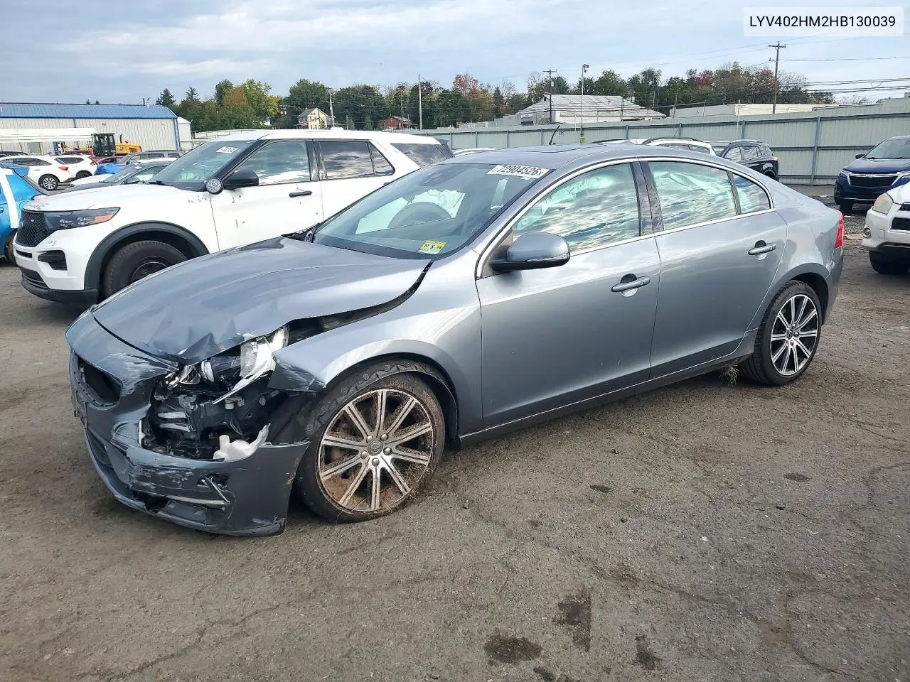 VOLVO S60 2017, VIN LYV402HM2HB130039