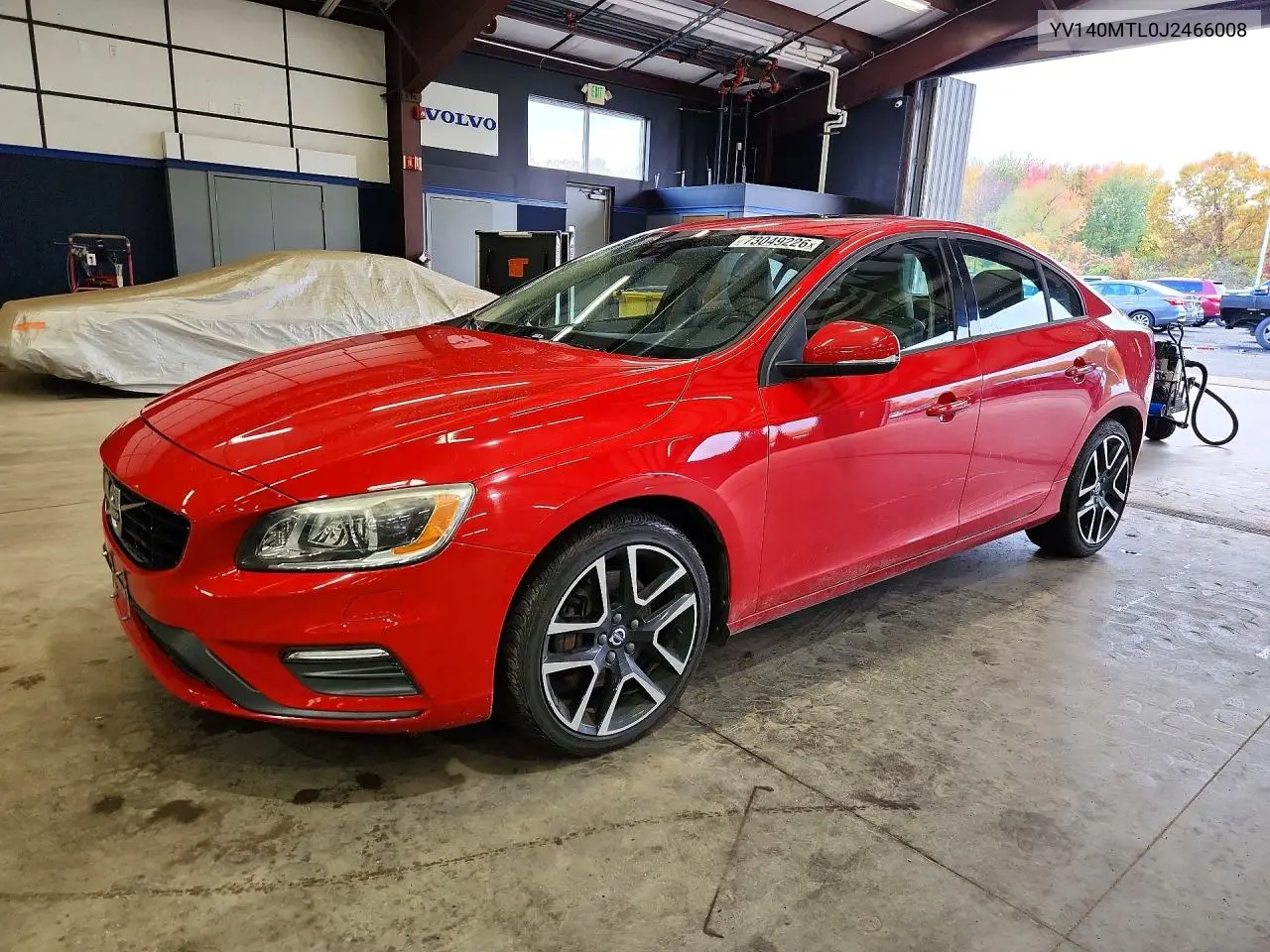 VOLVO S60 2018, VIN YV140MTL0J2466008