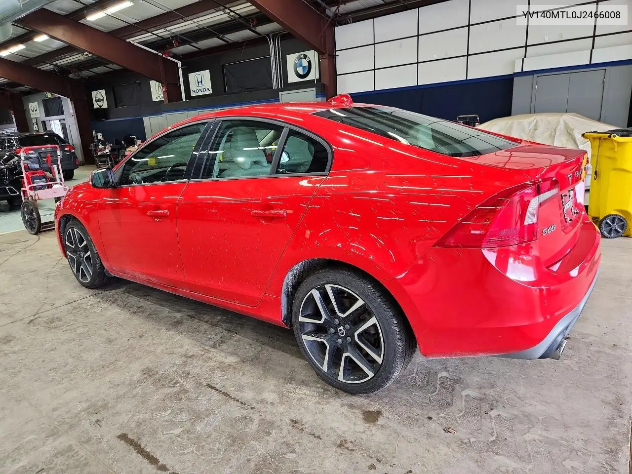 2018 VOLVO S60 VIN YV140MTL0J2466008 — фото 2