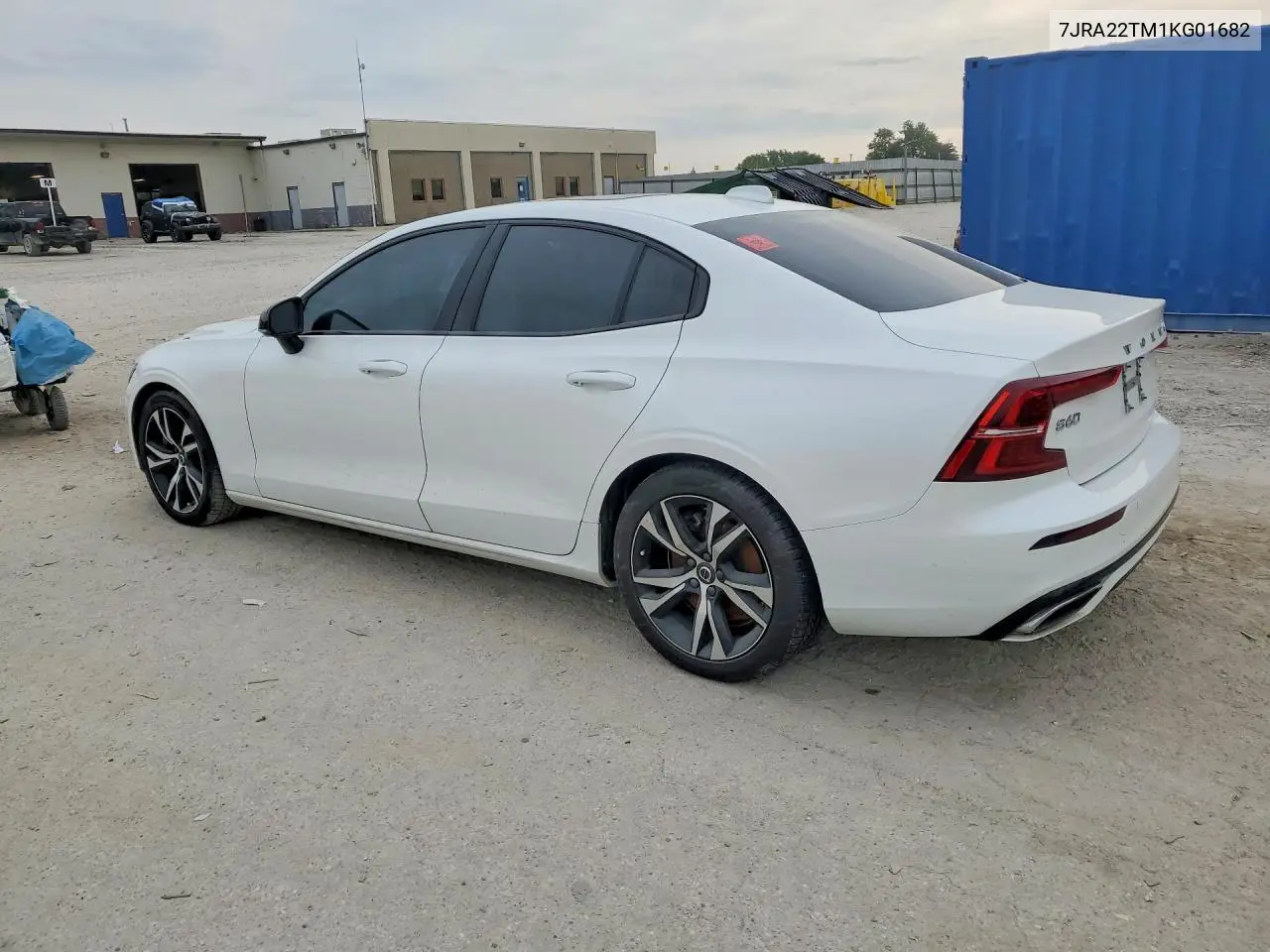 2019 VOLVO S60 VIN 7JRA22TM1KG016826 — фото 2