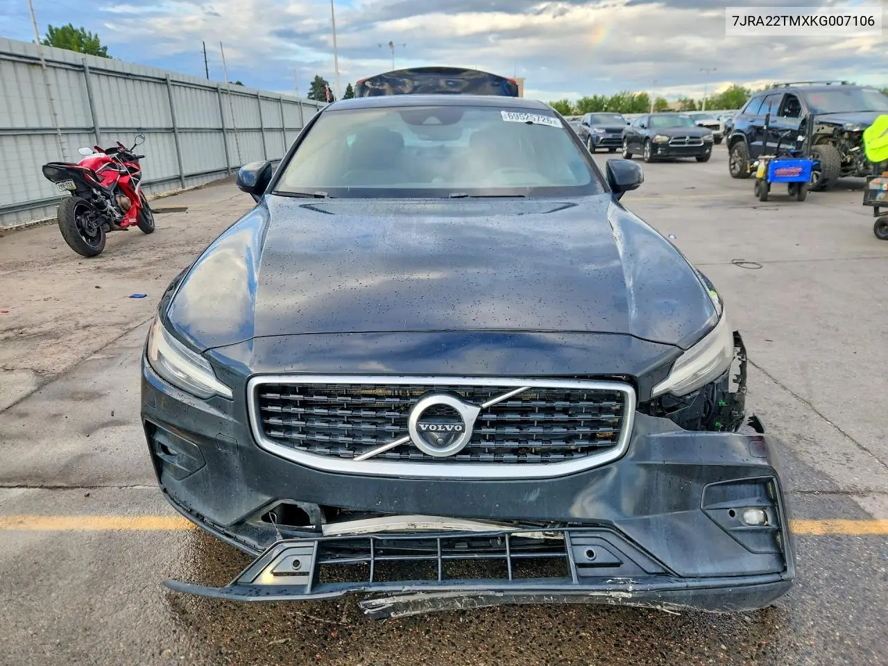 2019 VOLVO S60 VIN 7JRA22TMXKG007106 — фото 5