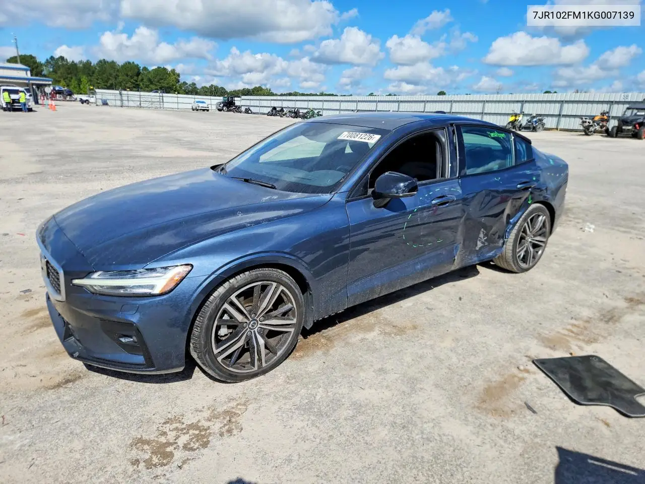 VOLVO S60 2019, VIN 7JR102FM1KG007139