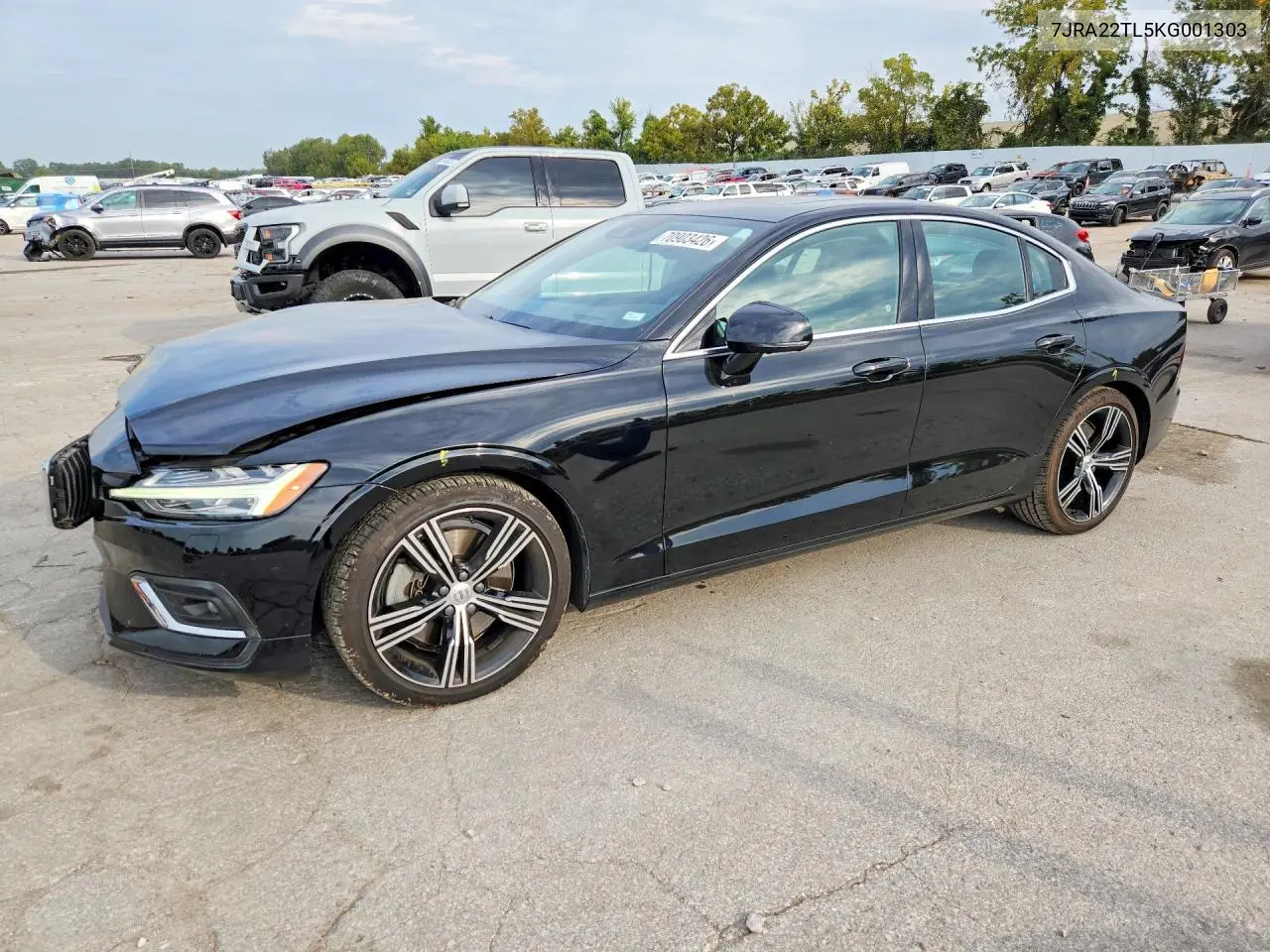 VOLVO S60 2019, VIN 7JRA22TL5KG001303
