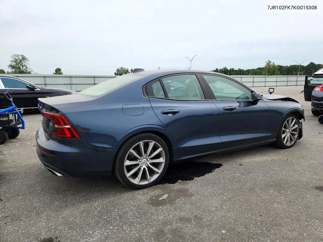 2019 VOLVO S60 VIN 7JR102FK7KG015308 — фото 3