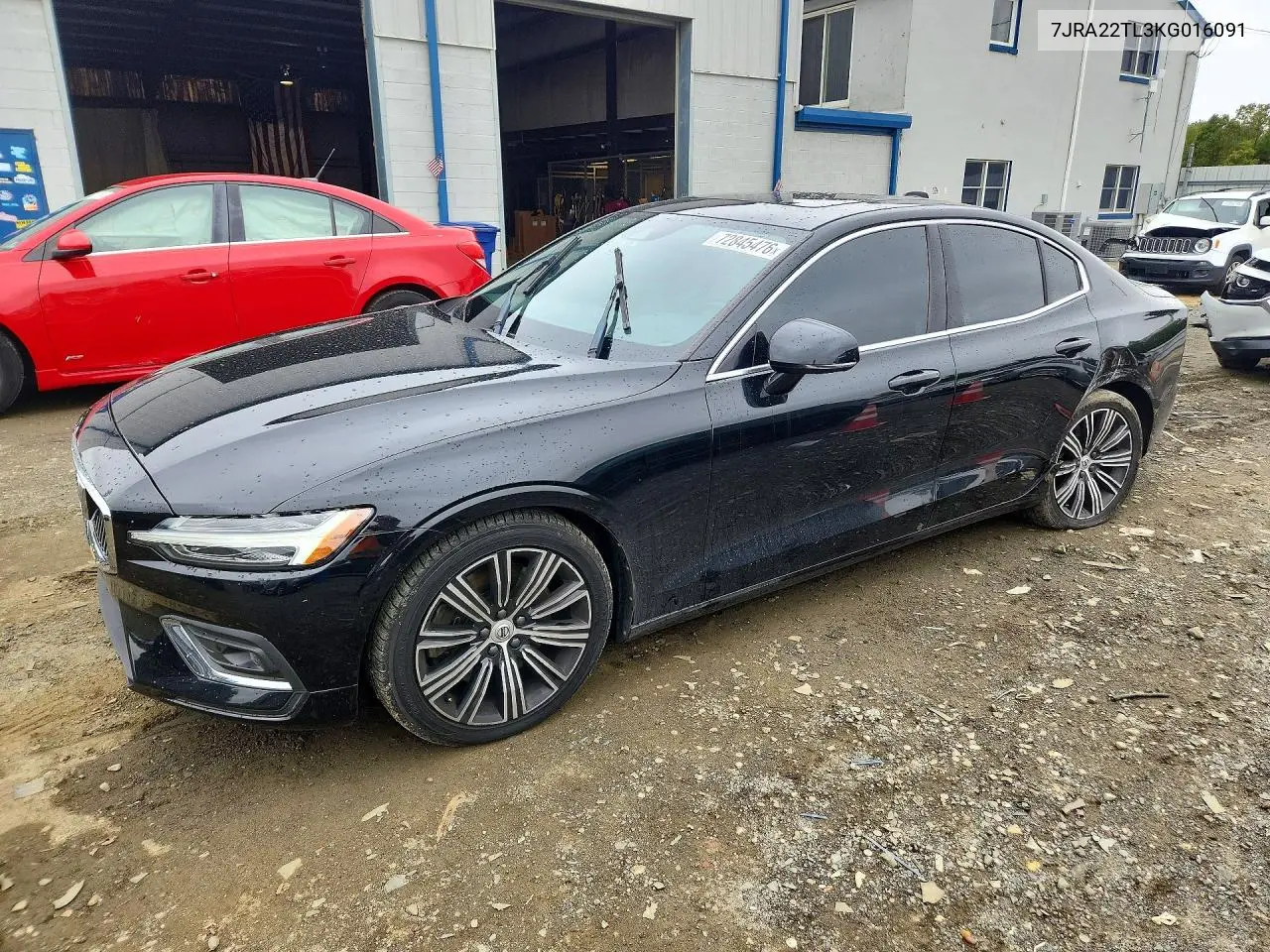 VOLVO S60 2019, VIN 7JRA22TL3KG016091