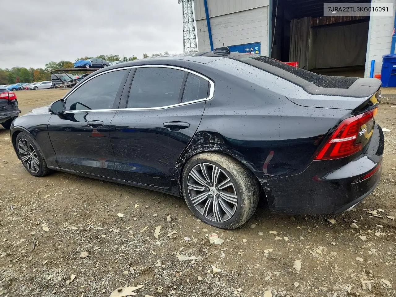 2019 VOLVO S60 VIN 7JRA22TL3KG016091 — фото 2