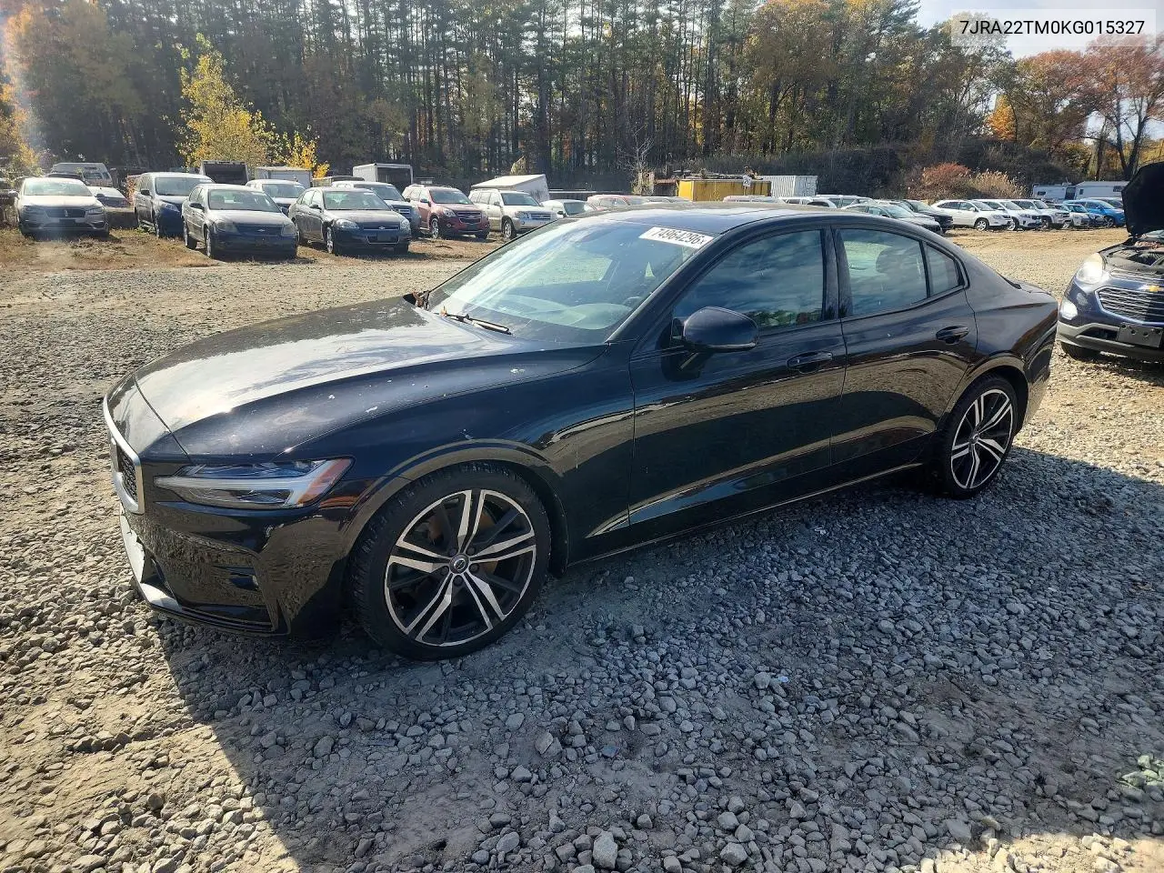 VOLVO S60 2019, VIN 7JRA22TM0KG015327