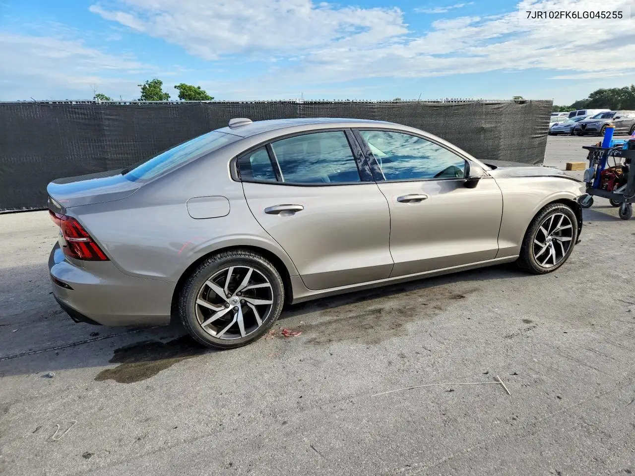 2020 VOLVO S60 VIN 7JR102FK6LG045255 — фото 3