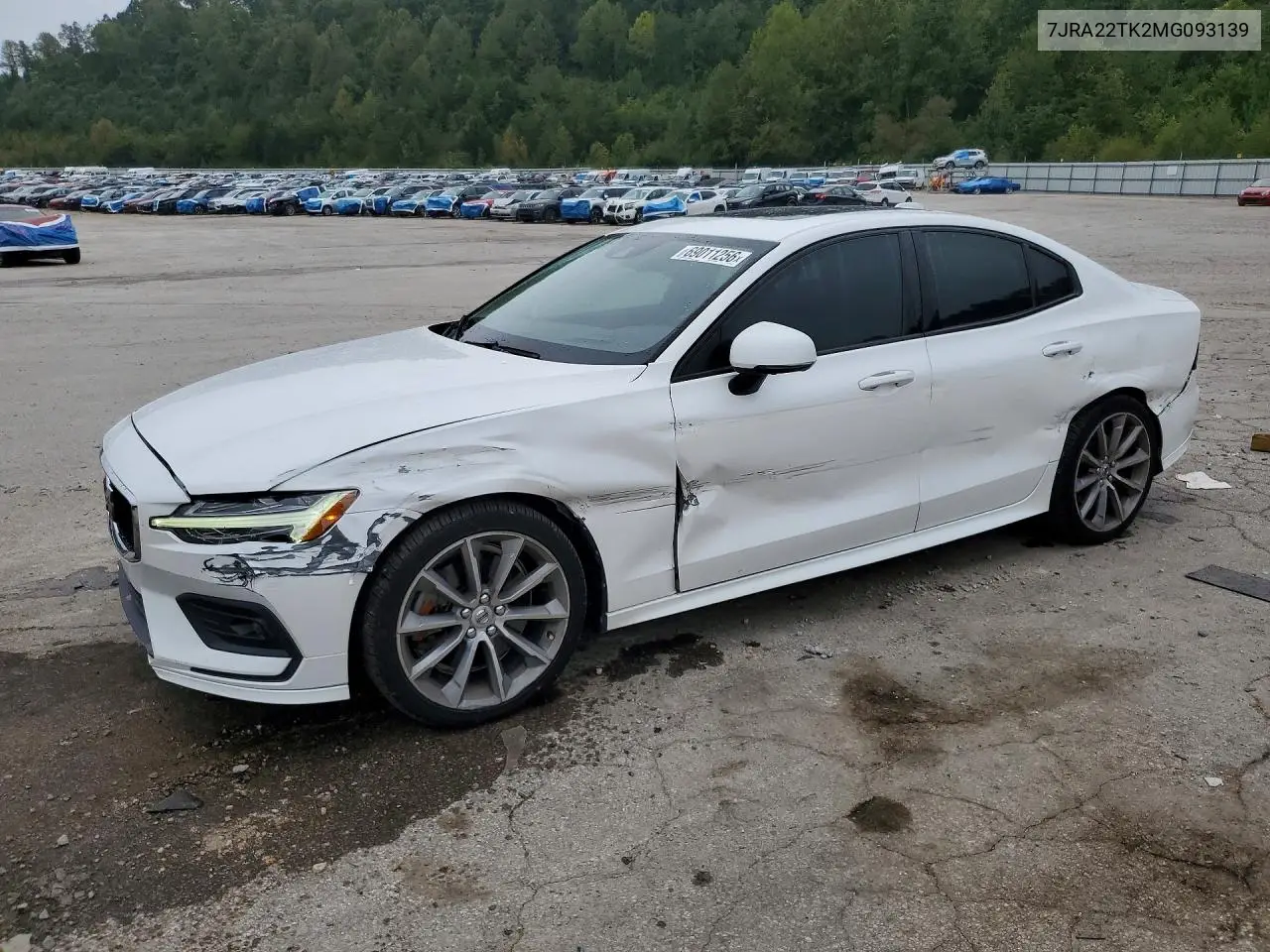 VOLVO S60 2021, VIN 7JRA22TK2MG093139