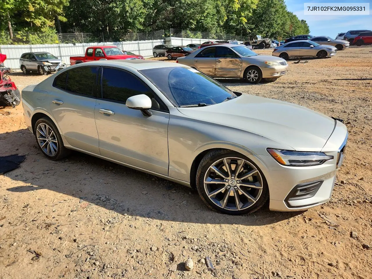 2021 VOLVO S60 VIN 7JR102FK2MG095331 — фото 4