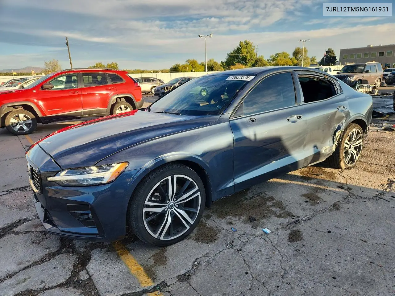 VOLVO S60 2022, VIN 7JRL12TM5NG161951