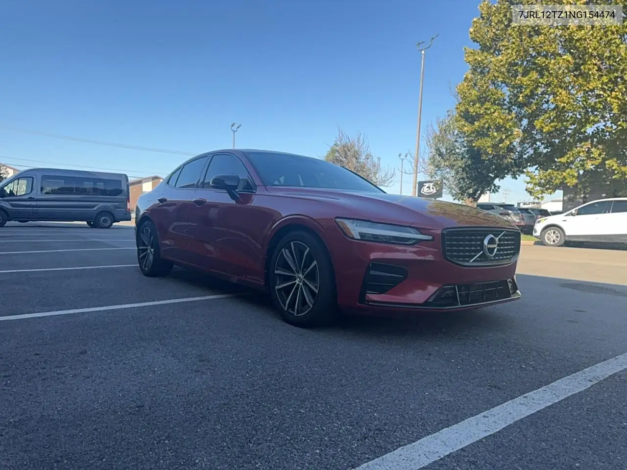 VOLVO S60 2022, VIN 7JRL12TZ1NG154474